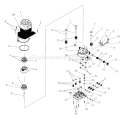 Part Location Diagram of B3569GS Briggs and Stratton Valve, Shuttle